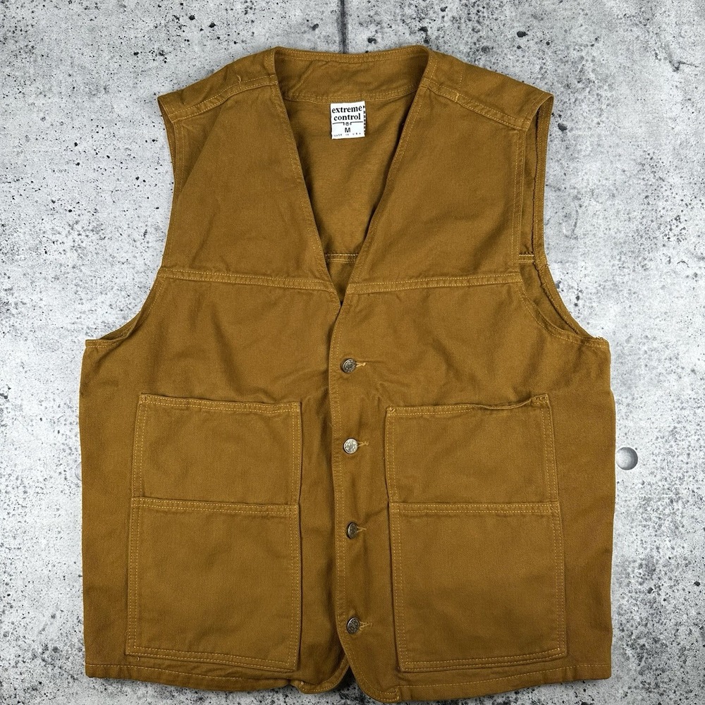 Extreme Control Made In USA Cotton Vest Size Medium
